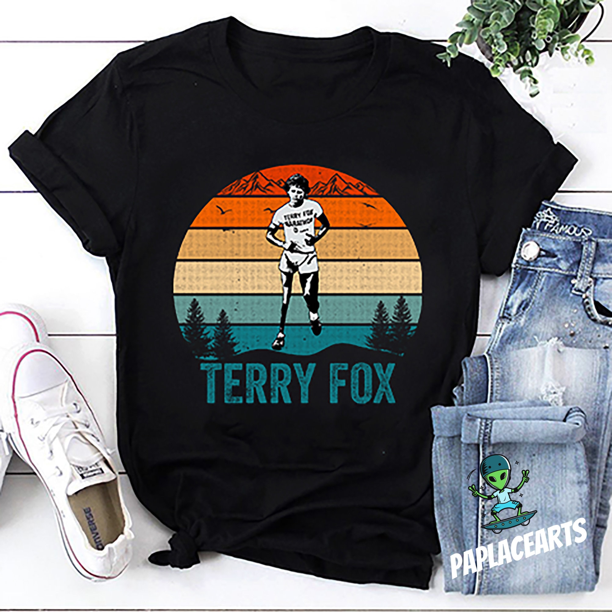 Terry Fox Tshirt Terry Fox Run Shirt Terry Fox Vintage Etsy Canada
