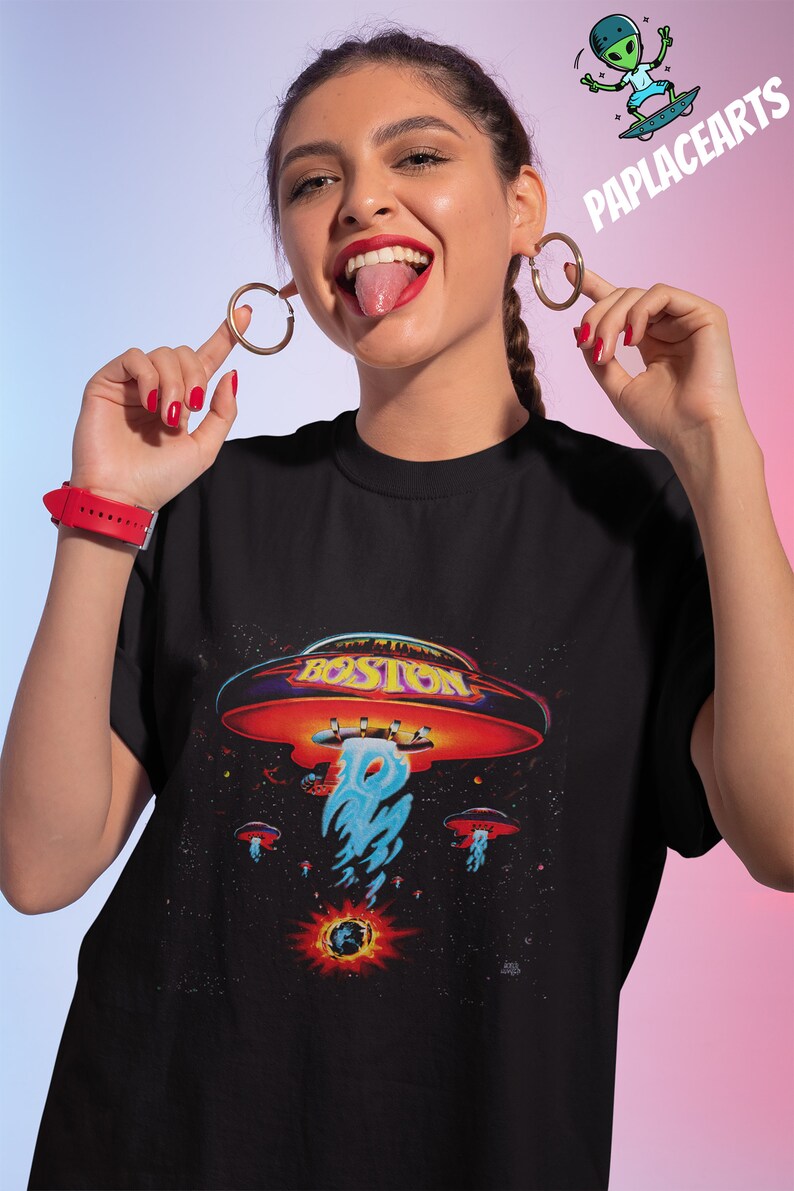 Boston Band Tshirt, Rock & Roll Band Shirt, Boston Band Unisex Tshirt