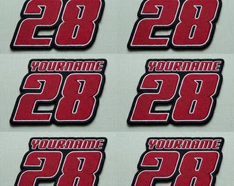 Nascar Racing Badge American Motor-sport Iron Sew on Embroidered