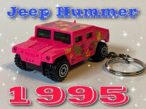 1995 Hot Wheels Pink Hummer Custom Key Chain - Etsy