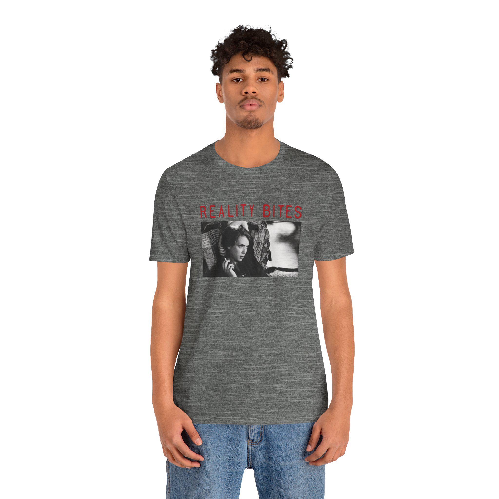 Reality Bites Unisex Jersey Tee, Winona Ryder, Ethan Hawke, 1990's