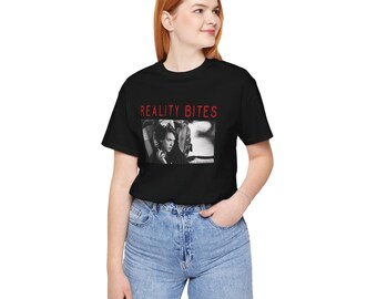 Reality Bites Unisex Jersey Tee, Winona Ryder, Ethan Hawke, 1990's