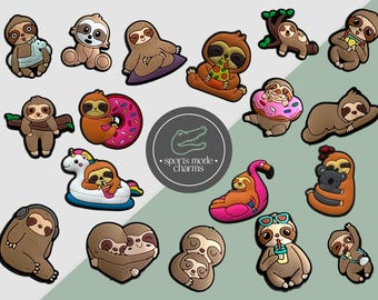 Perezosos - Amuletos para zapatos, zuecos y sandalias