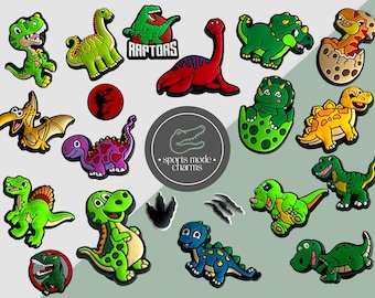 Dinosaurs - Charms for Shoes, Clogs Sandal