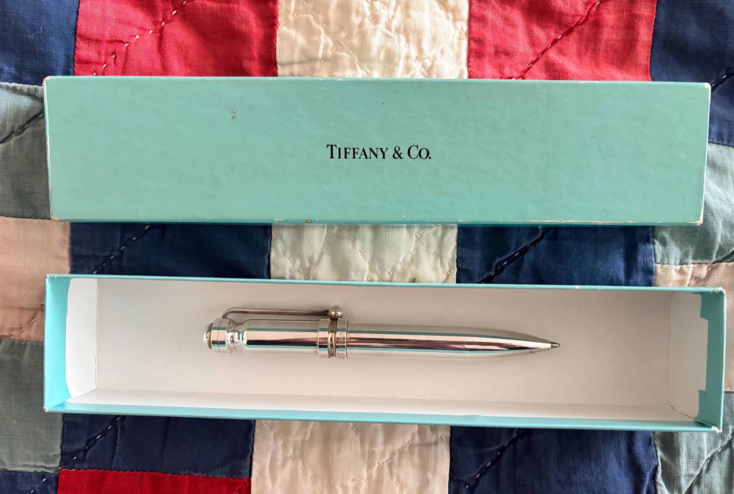 Vintage Signed Tiffany & Co. and by Paloma Picasso Ballpoint Pen