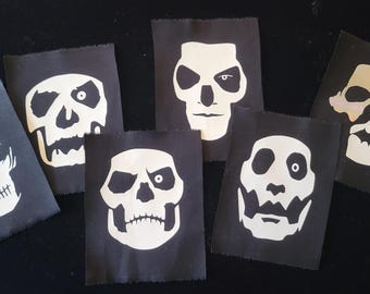 Conjunto de 6 patches Ghost Papa Emeritus 0-5