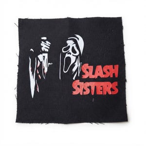 Ghostface Slash Sisters Logo Patch
