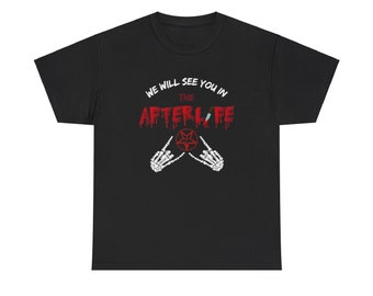 Camiseta Slash Sisters "Nos veremos na vida após a morte"