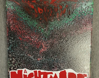 Ein Nightmare on Elm Street Acryl Gemälde auf Leinwand