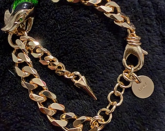 Pulseira de cobra Unoaerre Itália