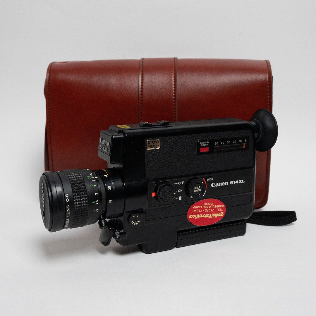 Working Vintage Canon 514XL Super 8 Film Camera 1970s Etsy