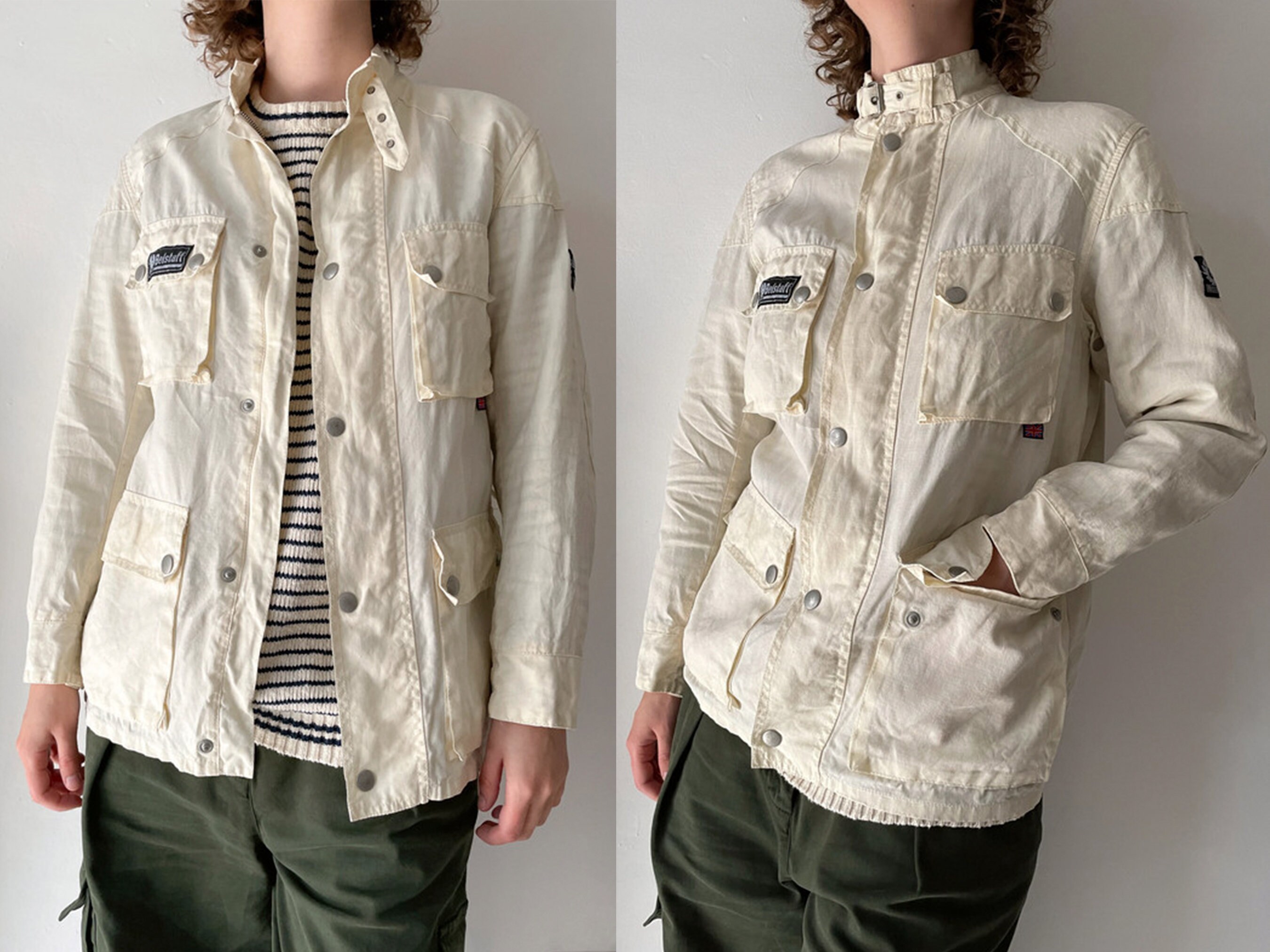 Belstaff top cream jacket