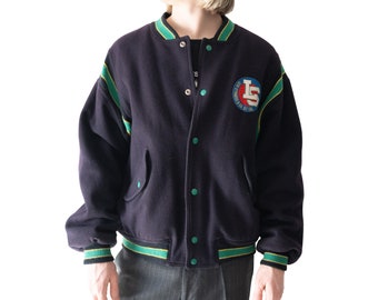 70s〜80s MEMBERS ONLY Wool Oversiz Jacket Vintage 80s Members Only Wool Bomber Jacket 42 - Etsy