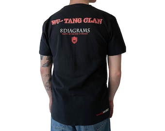 7565　レア　WU-TANG　CLAN　tシャツ　ヒップホップ　ラップティーズ Vintage Wu-Tang Clan Shirt Hip Hop Sz L Pyramid Single
