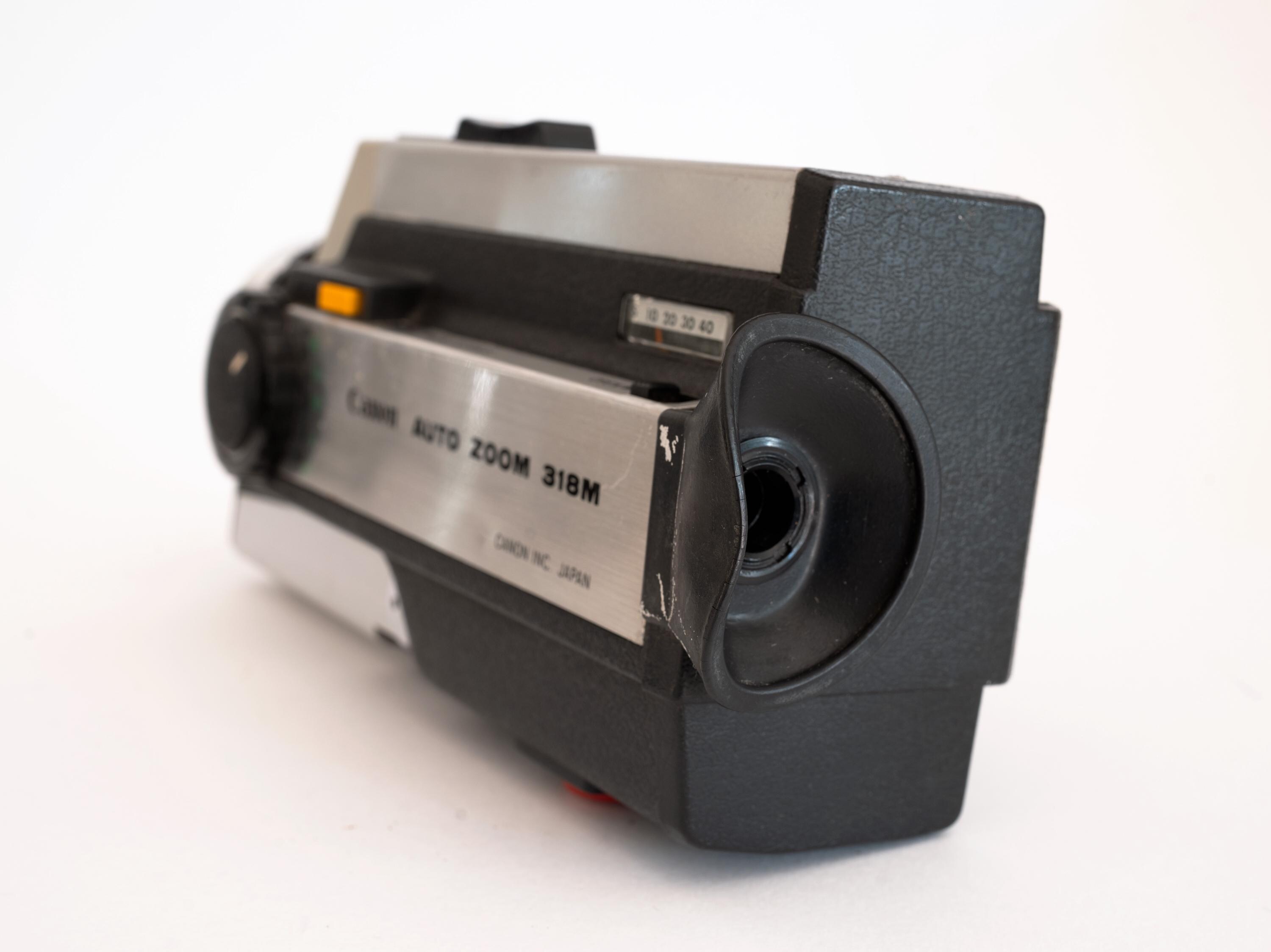 Vintage Canon Auto Zoom 318M Super 8 Film Camera, 1970s Analogue