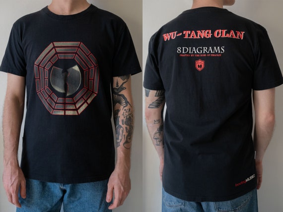 90s Vintage Wu-Tang Clan t-shirt, hip-hop rap off… - image 1