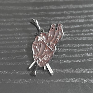HANNIBAL Gifted Heart | Hannibal Fanart| Enamel Pin| 36mm Metal Pin