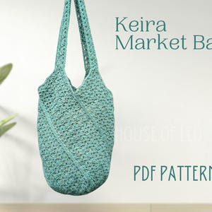 Keira Boho Market Bag Crochet Pattern, PDF pattern, Boho Crochet Bag, Windmill Bag Crochet Pattern, Tote Slouch Bag