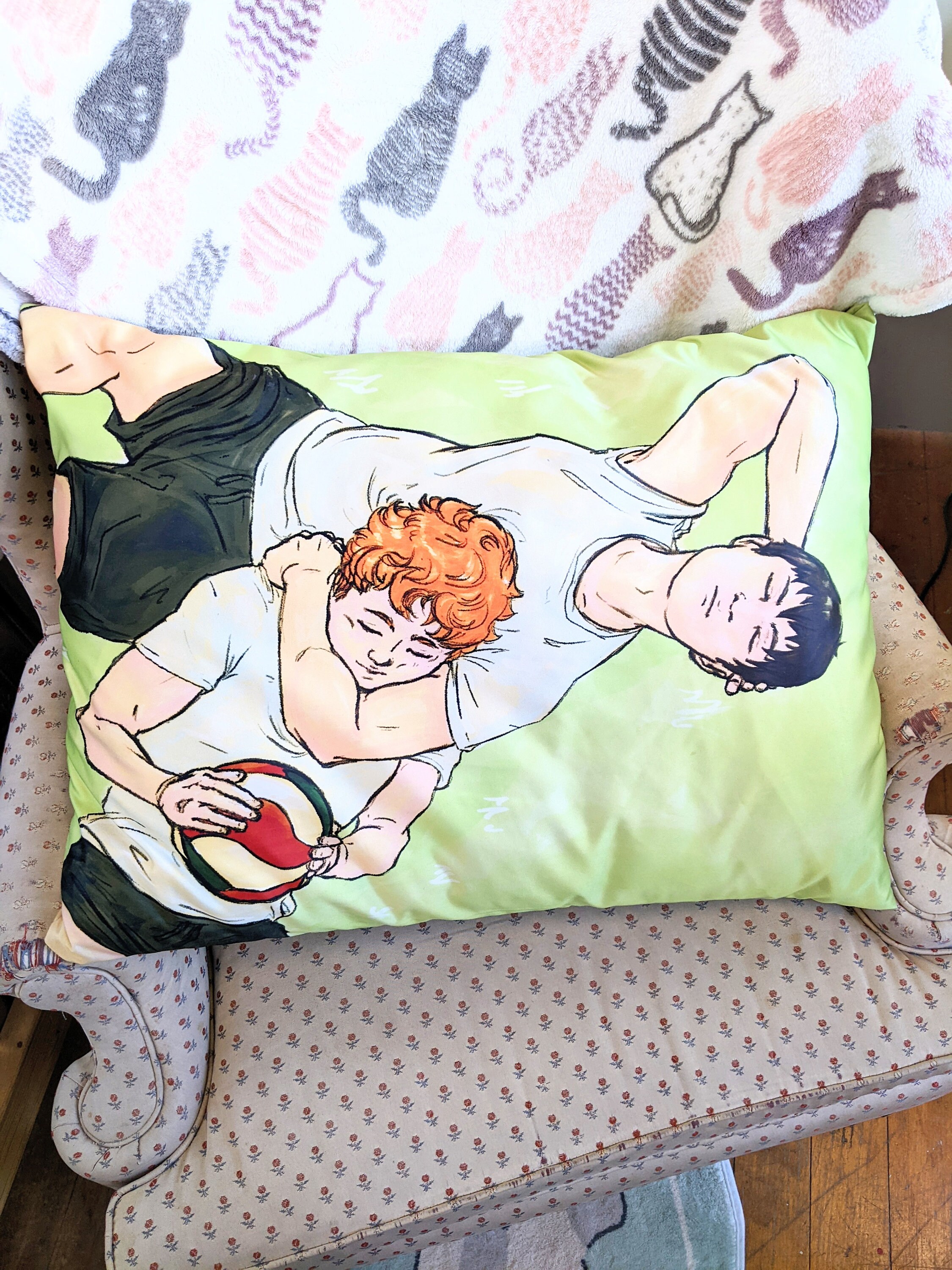 Anime Haikyuu!! Double Picture Pillowcase Pillow Case Cover