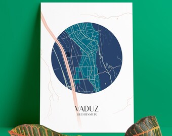 Printable Los Angeles Circle Map Minimalist Poster - Etsy