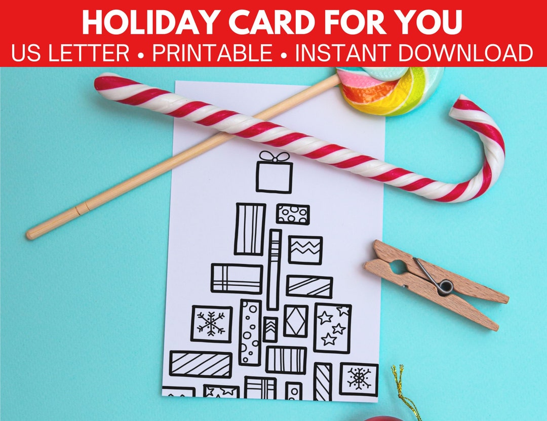 Christmas Presents Printable Card - Il 1080xN.4410624567 Nn8h 