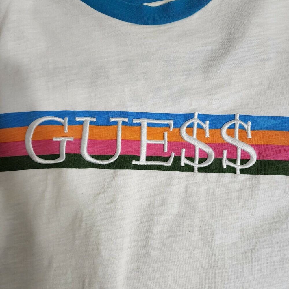 ASAP Rocky X GUESS Ringer Green T-shirt Size XL Guess - Etsy