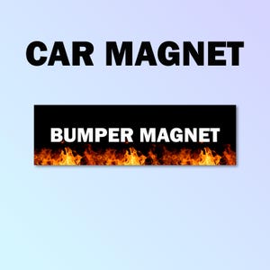 Funny bumper magnet, satire car magnet, funny car decal, funny gift, funny meme bumper magnet, funny car magnet