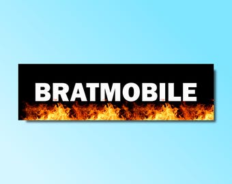 Bratmobil Autoaufkleber, Gör-Autoaufkleber, lustiges genz z meme Aufkleber, wasserdicht