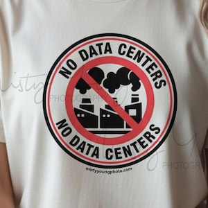 No Data Centers Shirt, Save Farmland Protect Water, Community Activism T Shirt, Sustainable Living Tee, Environmental Protest Shirt