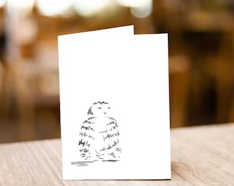 Greeting Cards "Snowy Owl"
