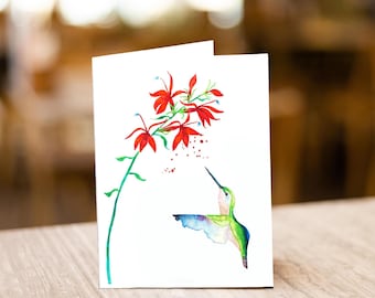 Greeting Cards "The Hummingbird"