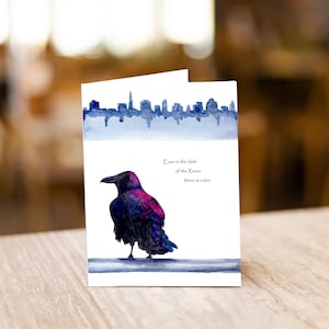 Greeting Cards "Of the Raven"
