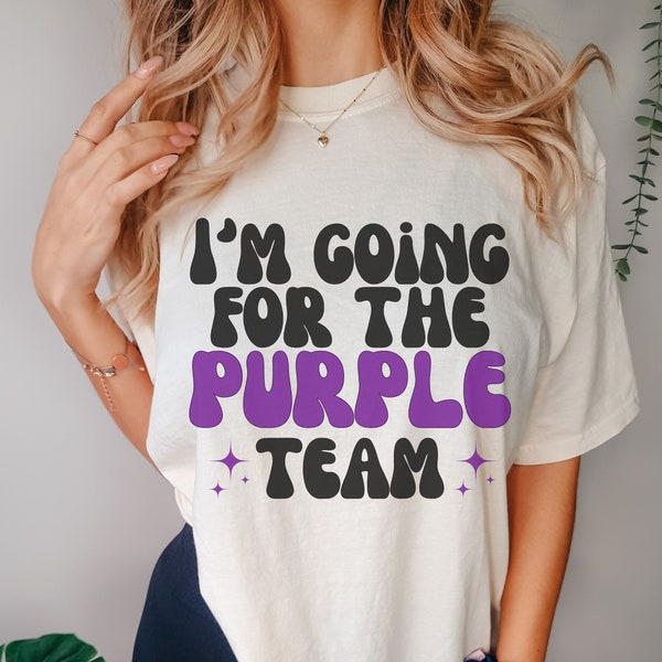 I'm Going For The Purple Team, Baseball, Basketball, Softball, Sports PNG