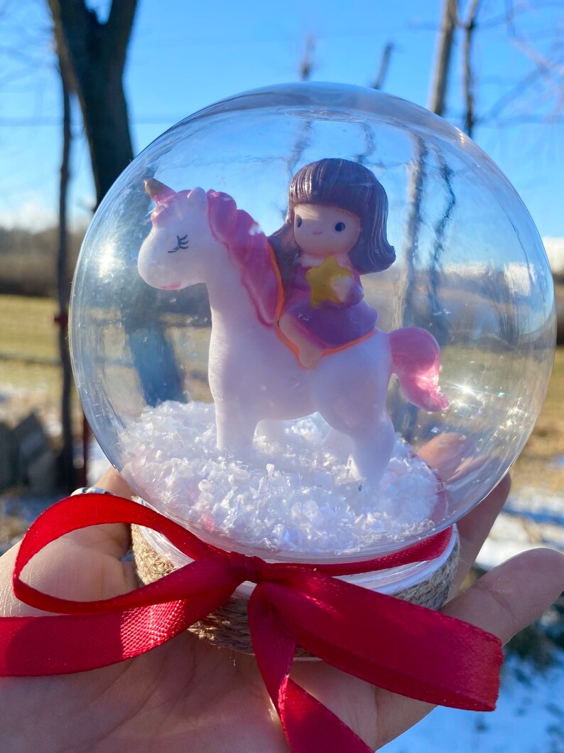 Girl Unique Snow Globe Gift for Niece Birthday Snow Globe Christmas