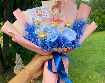 Ballerina Candy Bouquet: Ballet Dance Recital Gift