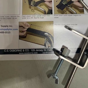 C.S. Osborne & Co. No. 1014 - Zipper Jig