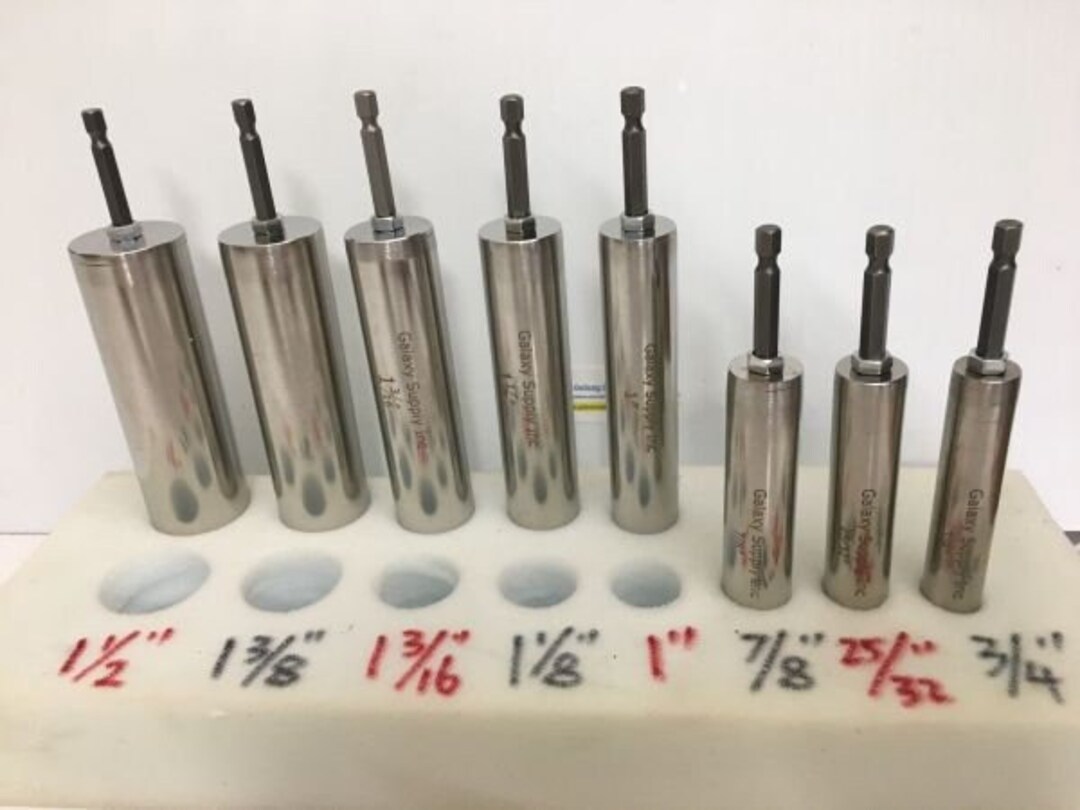 Galaxy Supply Upholstery Foam Hole Cutter for Tufting. Stainless Steel