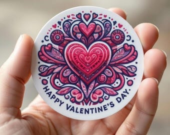 Valentijnsdag kus gesneden vinylstickers schattig hart liefde sticker laptopplanner cadeau