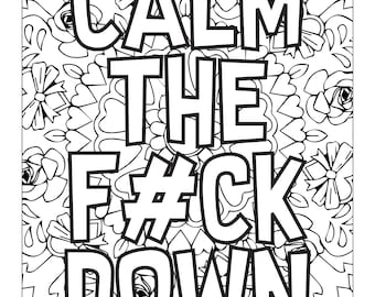 Adult Coloring Book Pages for stress relief