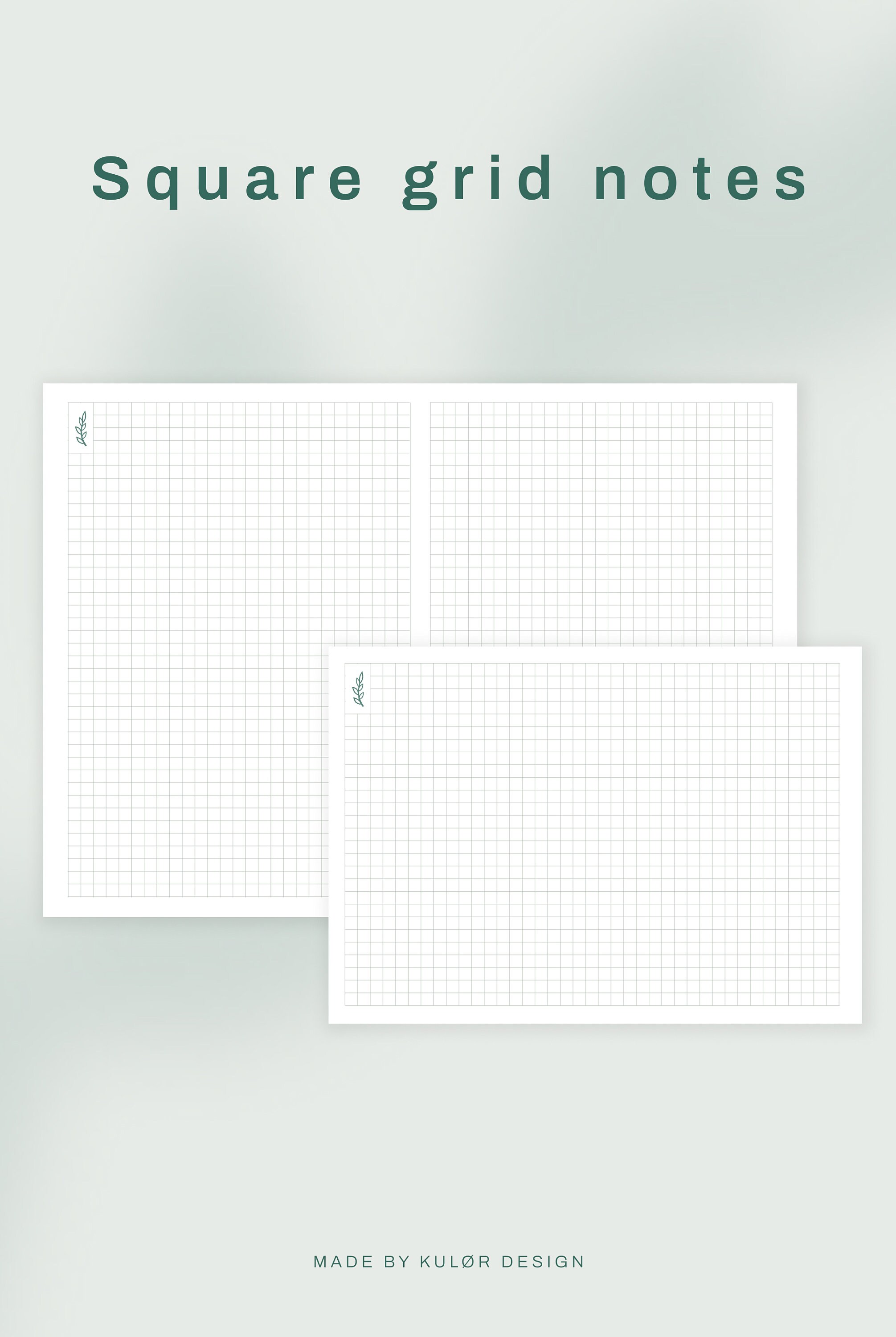 Square Grid Printable A3/a4/letter, Instant Download PDF - Etsy