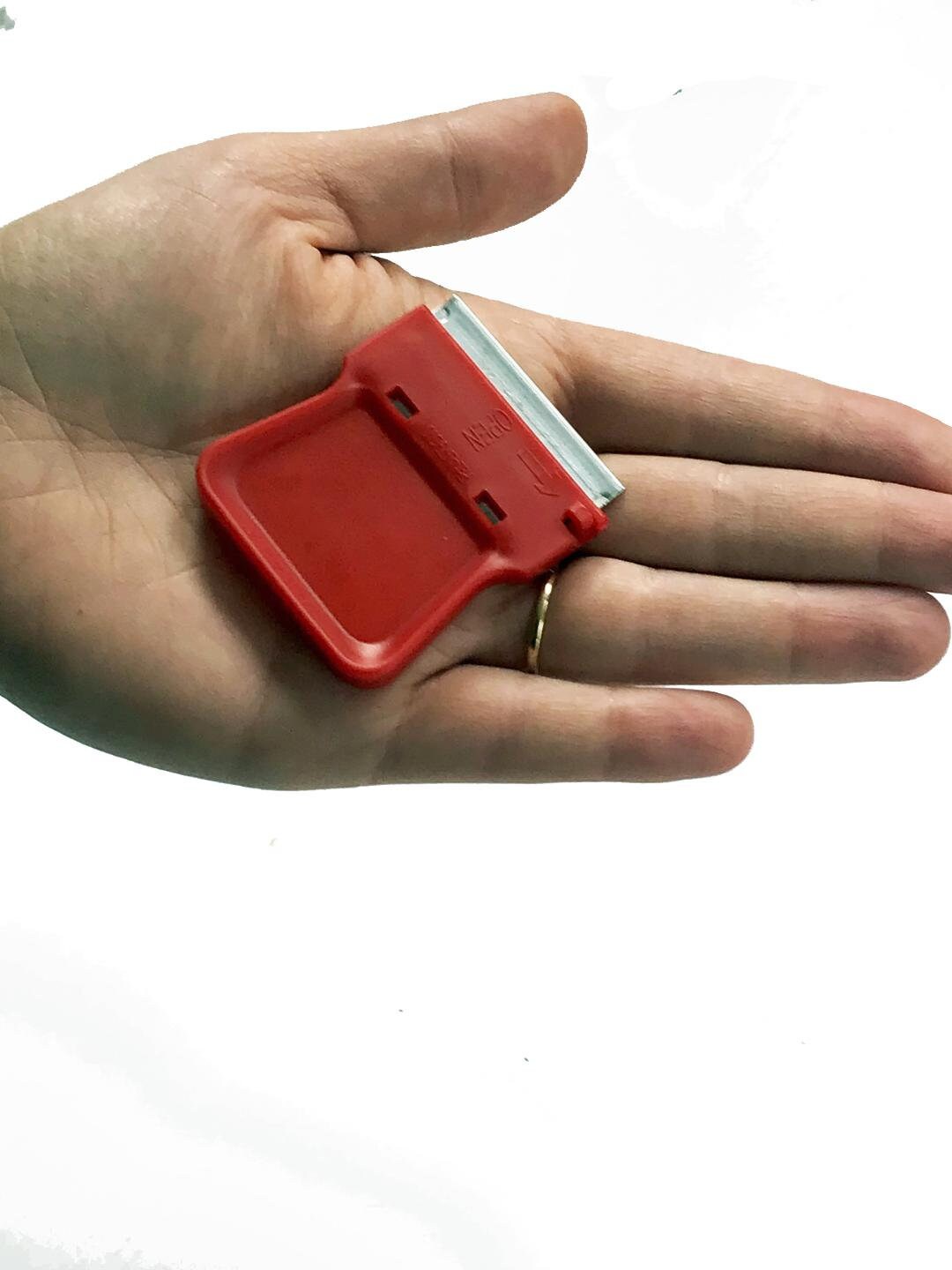 8 Mini Scrapers Original Mini Razor Scrapers Pocketsized Gunk, Debris