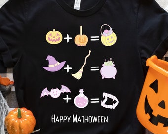 Math Halloween Shirt - Spooky Math Teacher Shirt - Math Teacher Halloween Shirt - Fall Teacher Shirts