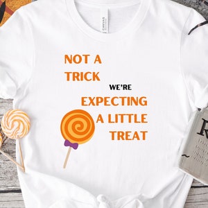 Maternity Halloween Shirt - Pregnancy Reveal To Grandparents - Pregnancy Reveal To Husband - Announcing Pregnancy Shirt