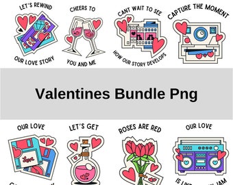 Valentine Png - Valentine Png Bundle - Valentines day png - Xoxo Png