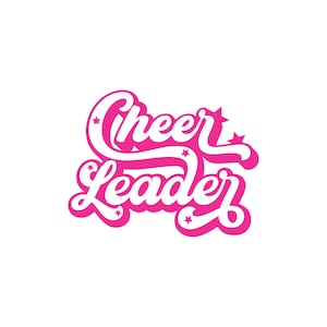 Cheerleader Graphic: PNG & SVG Files (Digital Download)