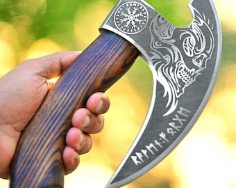 Viking Pizza Cutter Axe, De originele aangepaste hand gesmede pizza Axe, Beste cadeau voor vader, Beste verjaardags- en jubileumcadeau voor hem