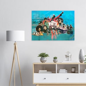 Motown Hitsville USA - Music Print, Music Poster, Pop Art, Wall Art, Motown, Blues, Funk, Gospel, Jazz, Pop, Progressive Soul, R&B, Soul.