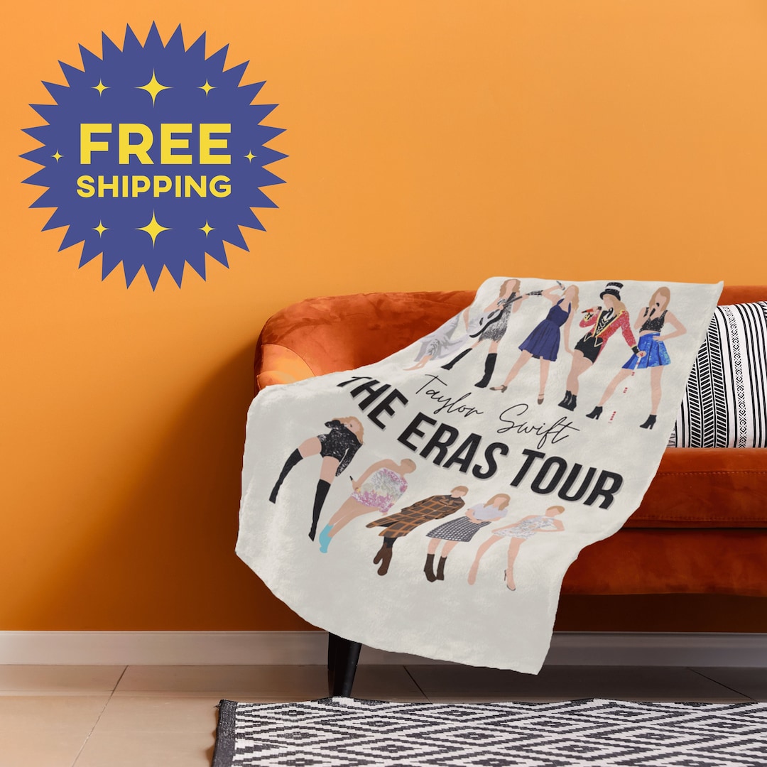 Eras 2023 Minky Blanket Concert Blanket for Girls and Teens Etsy