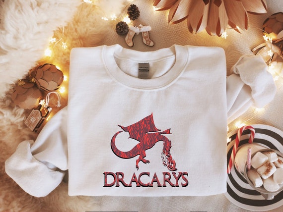 Original Dracarys Sweater Dragon s Fire Unisex Sweatshirt Etsy