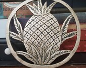 Art Nouveau Brass Pineapple Trivet